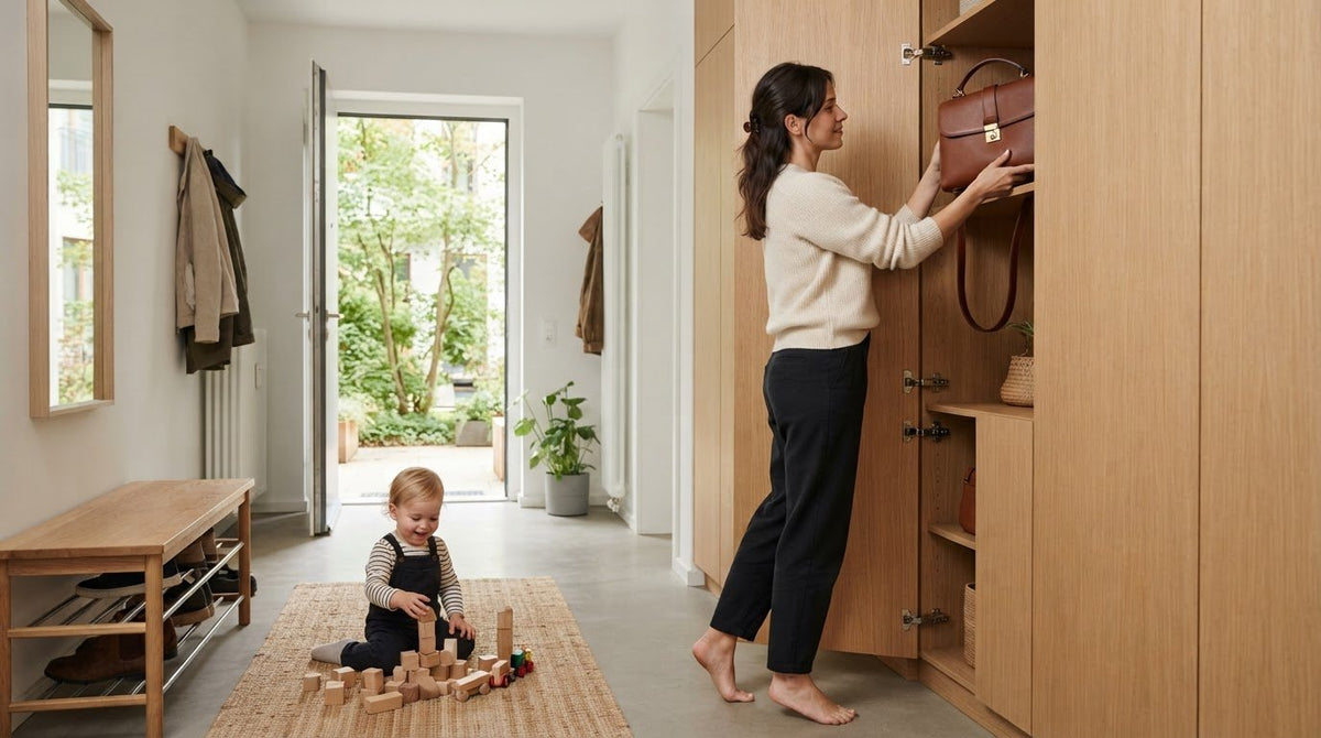 3 Tipps: Handtaschen vor Kindern sicher tragen und aufbewahren