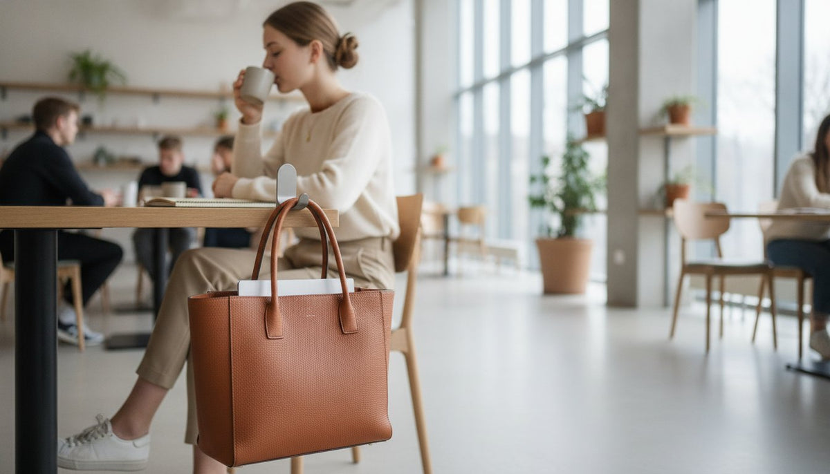 Taschenhalter für die Studentin: Stilvoller Schutz im Uni-Alltag 2026
