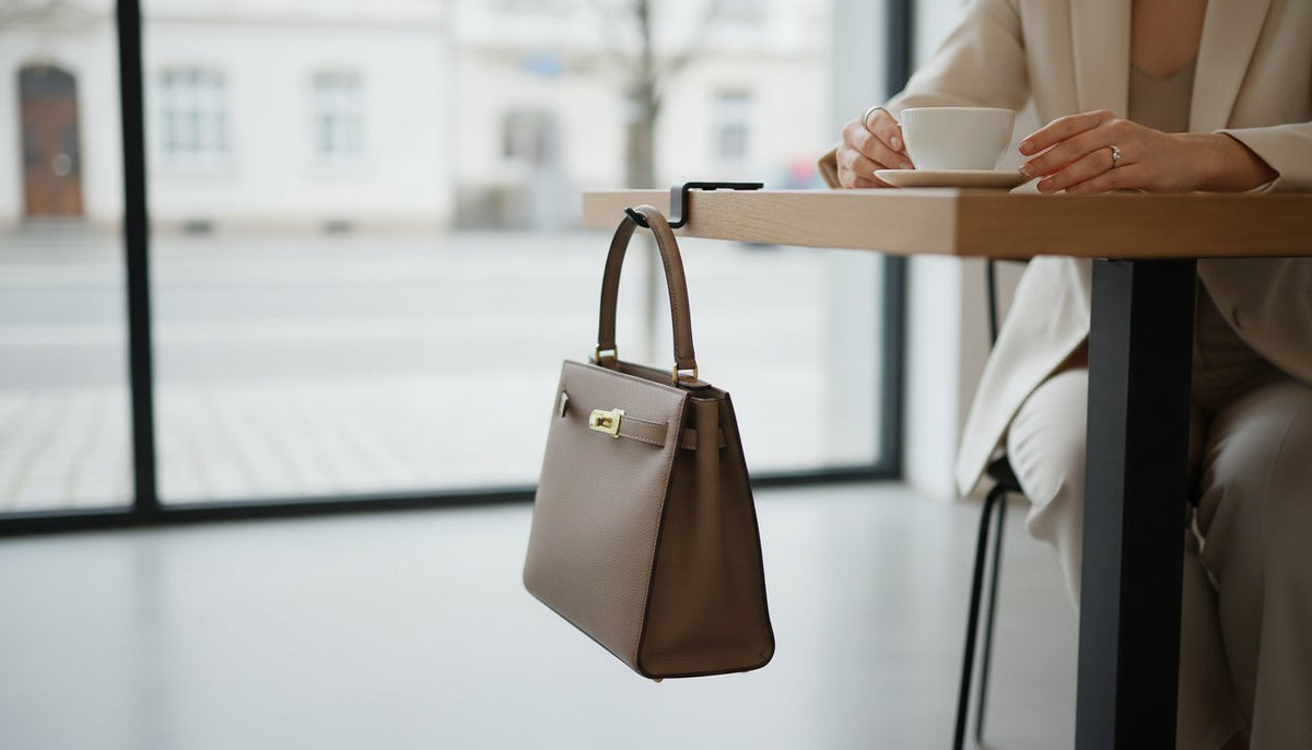 Taschenhalter klappbar: Warum dieses Gadget 2026 dein wichtigstes Accessoire ist