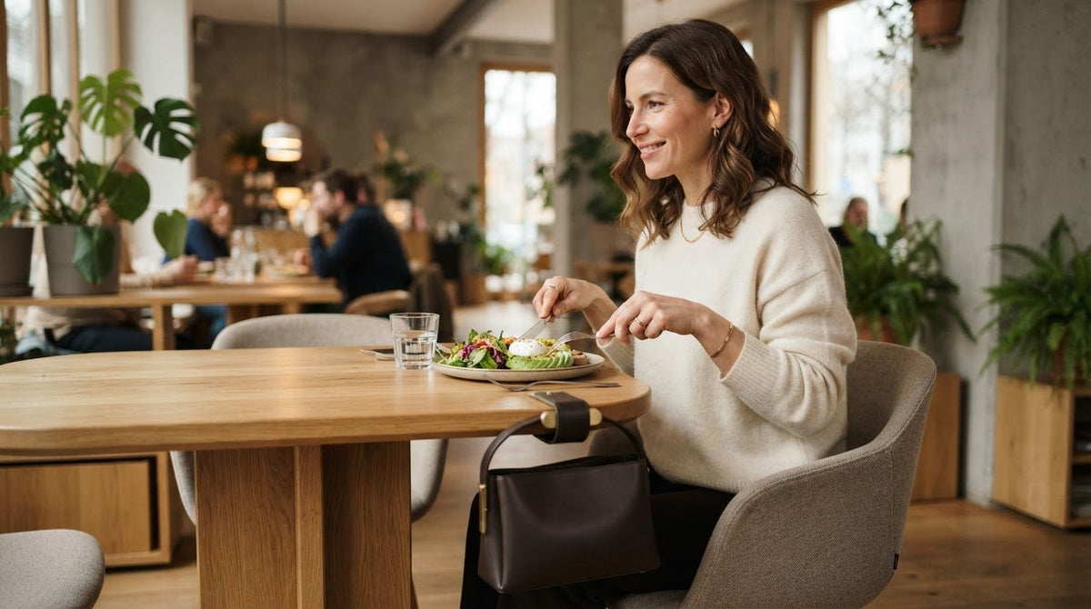 Alternative zu Handtasche auf dem Schoß: Stilvolle Lösungen für unterwegs