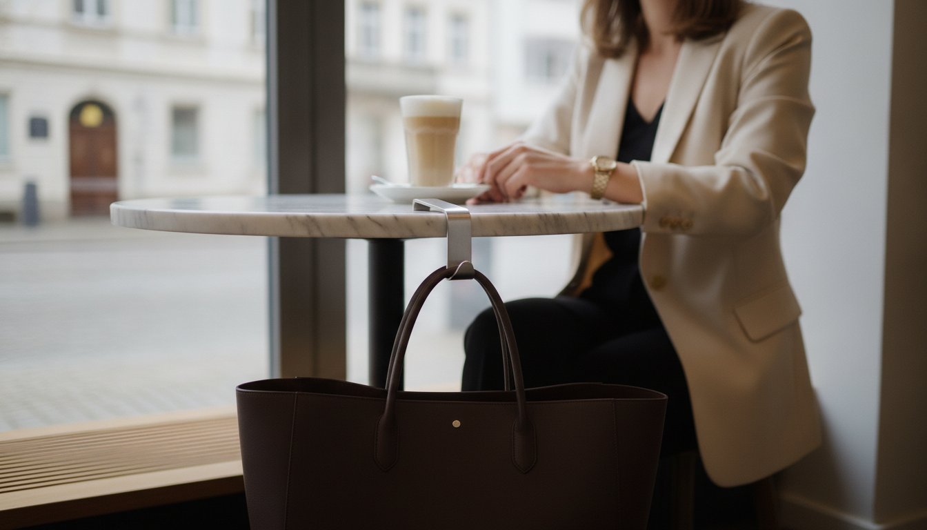 Stabiler Handtaschenhalter bis 3 kg: Sicherheit für deine Tasche