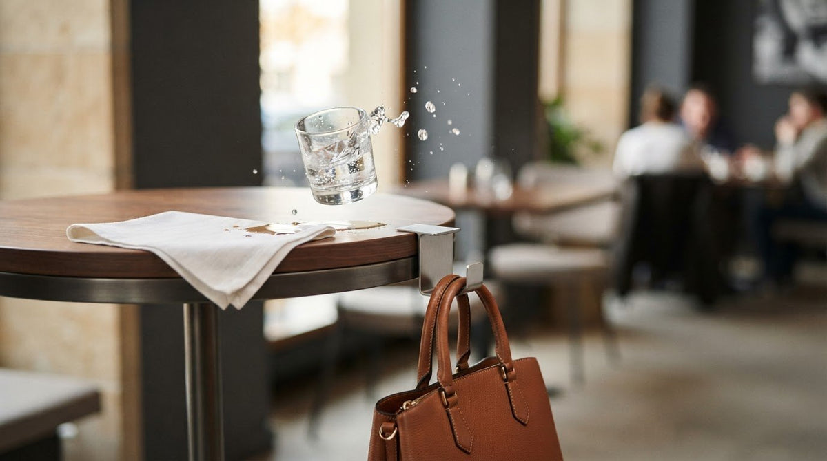 Handtasche vor verschütteten Getränken schützen: praktische Tipps für unterwegs