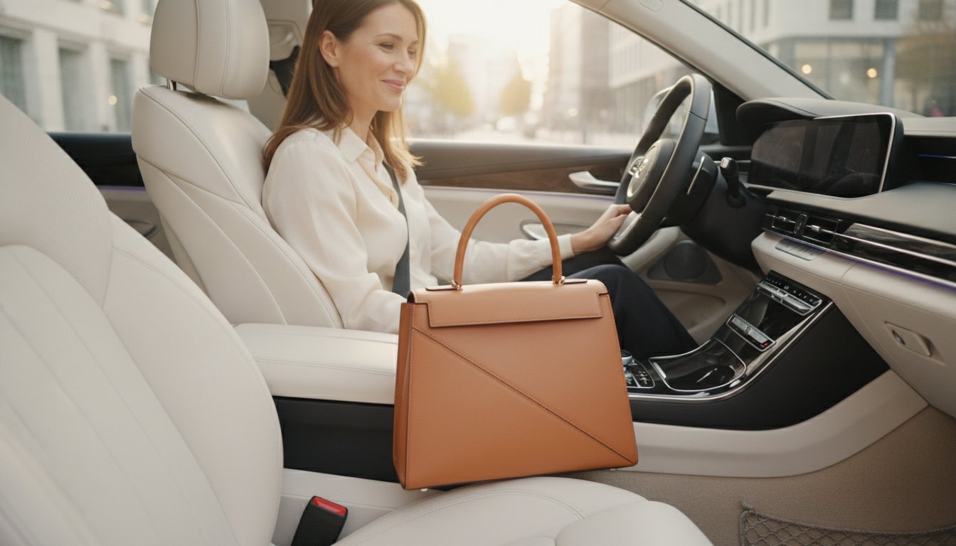 Handtaschenboden schützen: So bleibt deine Lieblingstasche im Auto und unterwegs wie neu
