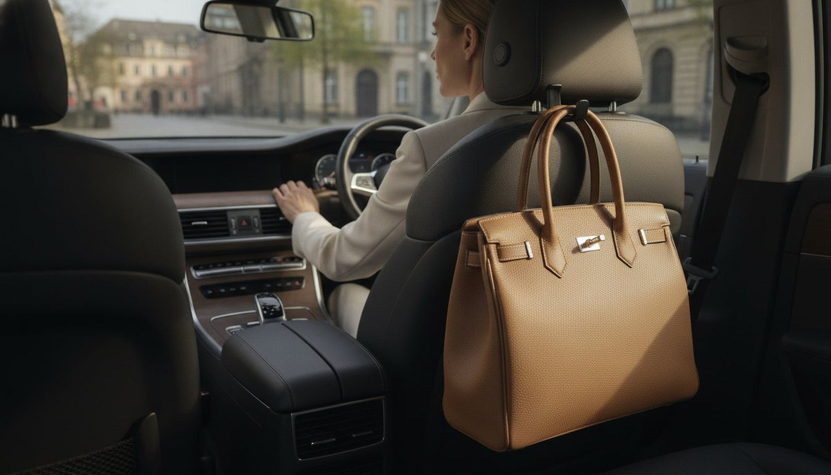 Handtaschenhalter für das Auto: Sicher, sauber und stilvoll unterwegs